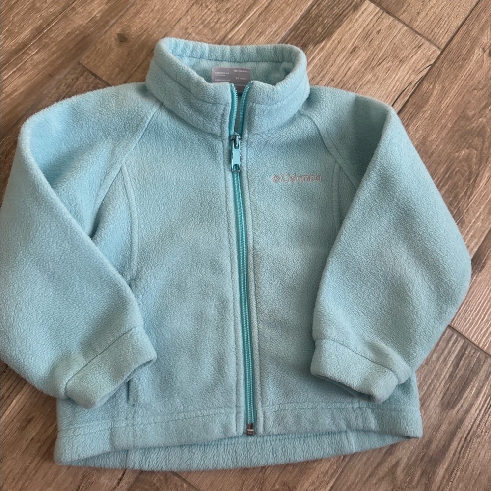 Columbia Light Blue Kids Fleece Jacket